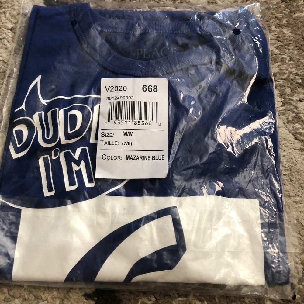 Boys size 7 t shirt NWT